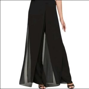 Vintage JBS Sheer Split/Slit Palazzo Pants